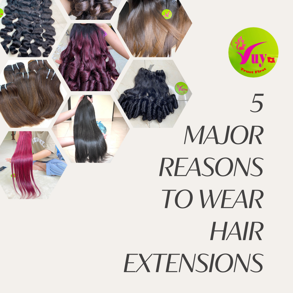 5 major reasons to wear hair extensions