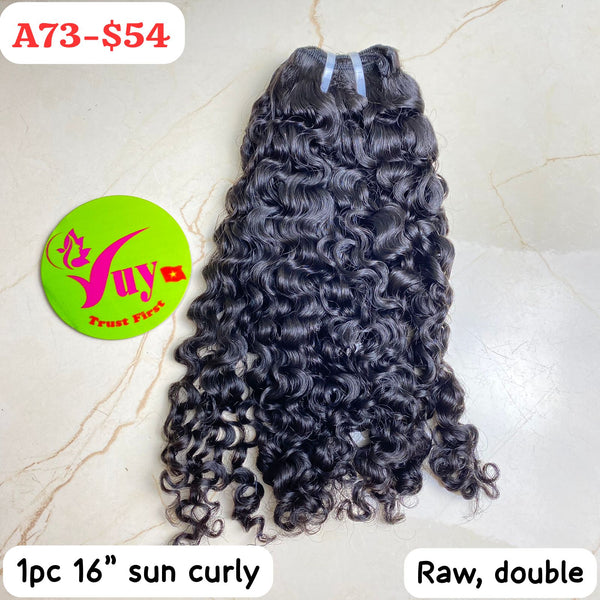 16" Sun Curly  (A73)