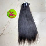 Vietnamese raw straight double drawn hair bundle