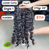 270gr 20" Loose Curly