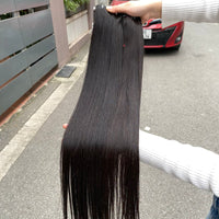 Vietnamese virgin natural straight double drawn hair bundle