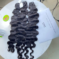 2pcs 30" and 28" Water Wavy, Double Drawn, Raw hair (R86)