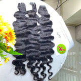 2pcs 30" and 28" Water Wavy, Double Drawn, Raw hair (R86)