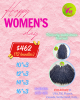 DEAL 12 bundles Pixel curly raw hair double drawn 10" to 16"