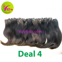 Vietnamese   straight double hair available instock: 15 bundles 14". 16"and 18"