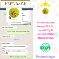 So happy as customer loves hair
