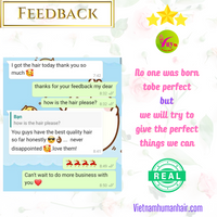 So happy as customer loves hair
